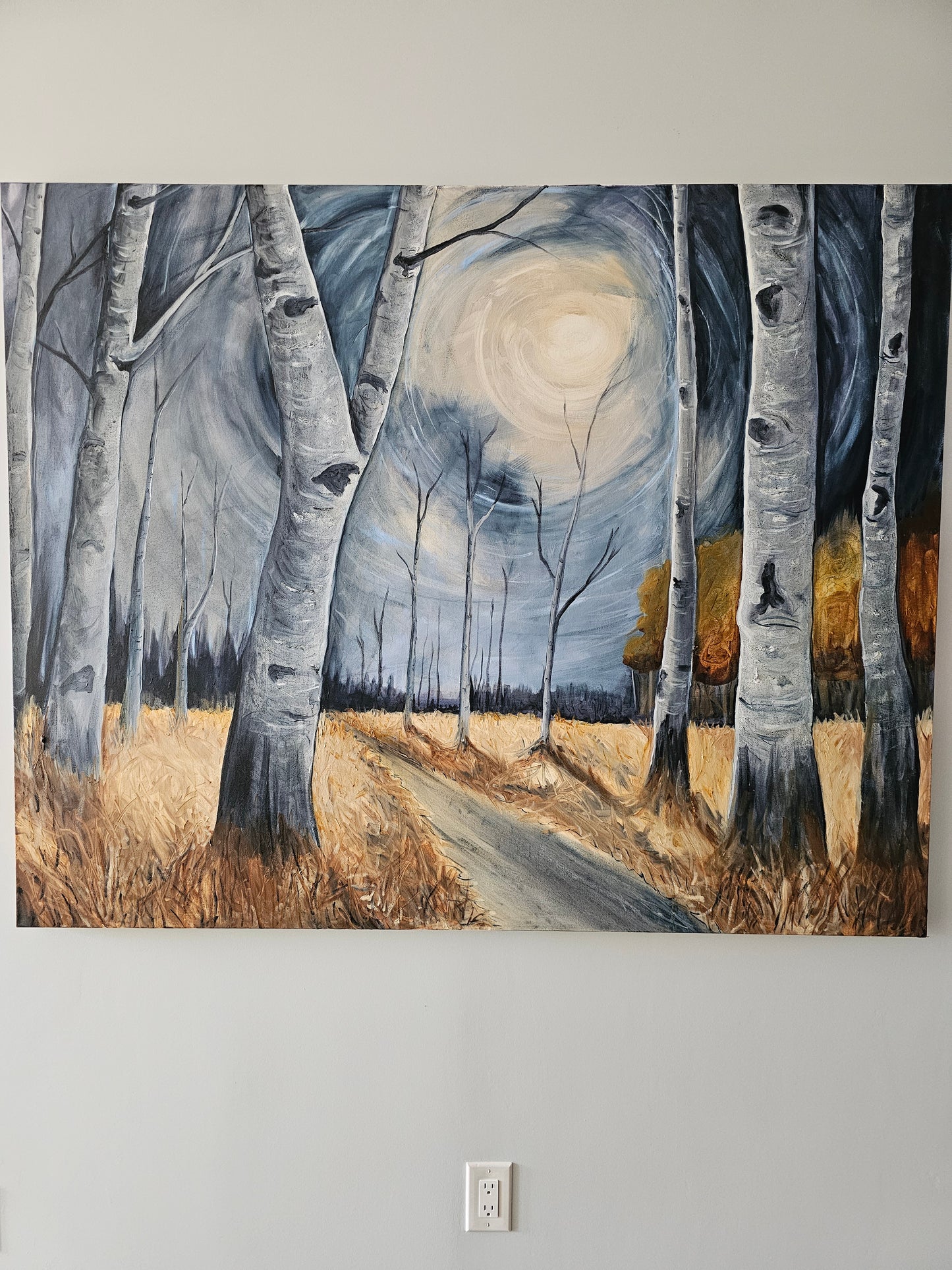 Birtch in Moonlight